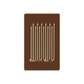 La ilaha illalah Islamic Kufic Calligraphy Metal Wall Art Decor